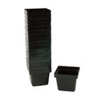 Mini Square Plastic Pots &ndash; 540 Count Plastic Pots