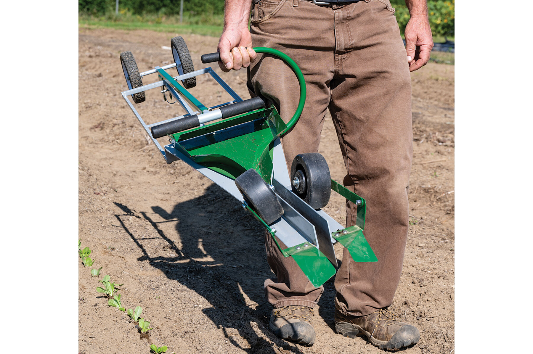 Johnny's Paperpot Transplanter Paperpot Transplanter