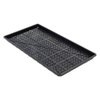 Polypro Mesh Shallow Tray, Black &ndash; 24 Count Support Trays