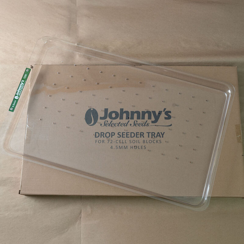 72-Hole Tray for Soil Blocks &ndash; 4.5 mm Holes Drop Seeders