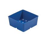 Polypro 5x5 Insert Pots &ndash; Blue, 24 Count Plastic Pots